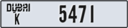 dubai - code - K - number -5471