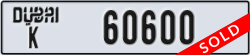 dubai - code - K - number -60600