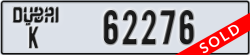 dubai - code - K - number -62276