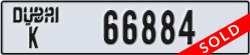 dubai - code - K - number -66884
