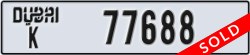 dubai - code - K - number -77688
