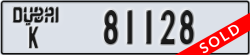 dubai - code - K - number -81128