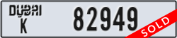 dubai - code - K - number -82949