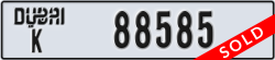 dubai - code - K - number -88585