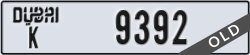 dubai - code - K - number -9392