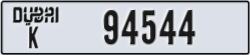 dubai - code - K - number -94465