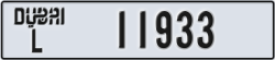 dubai - code - L - number -11933