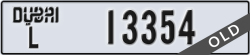 dubai - code - L - number -13354