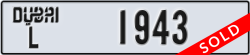 dubai - code - L - number -1943