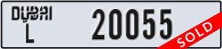 dubai - code - L - number -20055