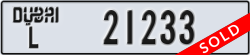 dubai - code - L - number -21233