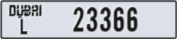 dubai - code - L - number -23366
