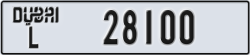 dubai - code - L - number -28100