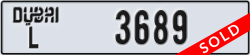 dubai - code - L - number -3689