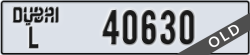 dubai - code - L - number -40630