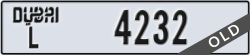 dubai - code - L - number -4232