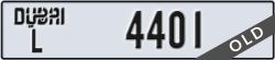 dubai - code - L - number -4401