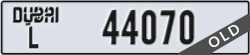 dubai - code - L - number -44070