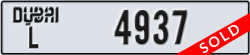 dubai - code - L - number -4937