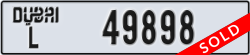 dubai - code - L - number -49898