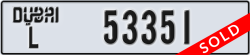 dubai - code - L - number -53351