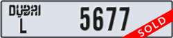 dubai - code - L - number -5677