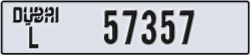 dubai - code - L - number -57357