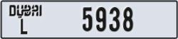 dubai - code - L - number -5938