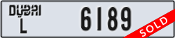 dubai - code - L - number -6189