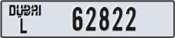 dubai - code - L - number -62822