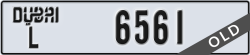 dubai - code - L - number -6561