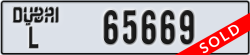 dubai - code - L - number -65669