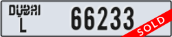 dubai - code - L - number -66233