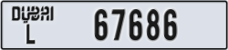 dubai - code - L - number -67686