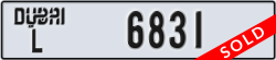 dubai - code - L - number -6831