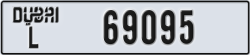 dubai - code - L - number -69095