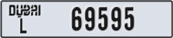 dubai - code - L - number -69595