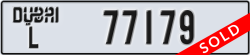 dubai - code - L - number -77179