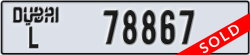 dubai - code - L - number -78867
