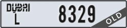 dubai - code - L - number -8329