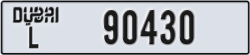 dubai - code - L - number -90430