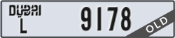 dubai - code - L - number -9178