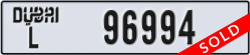 dubai - code - L - number -96994