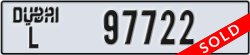 dubai - code - L - number -97722