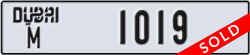 dubai - code - M - number -1019