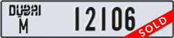 dubai - code - M - number -12106