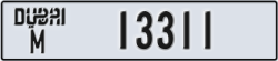 dubai - code - M - number -13311
