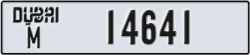 dubai - code - M - number -14641