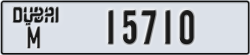 dubai - code - M - number -15710