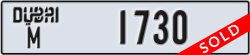 dubai - code - M - number -1730